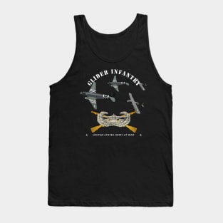 Glider Infantry w Towed Glider w  Infantry Glider Badge Tank Top